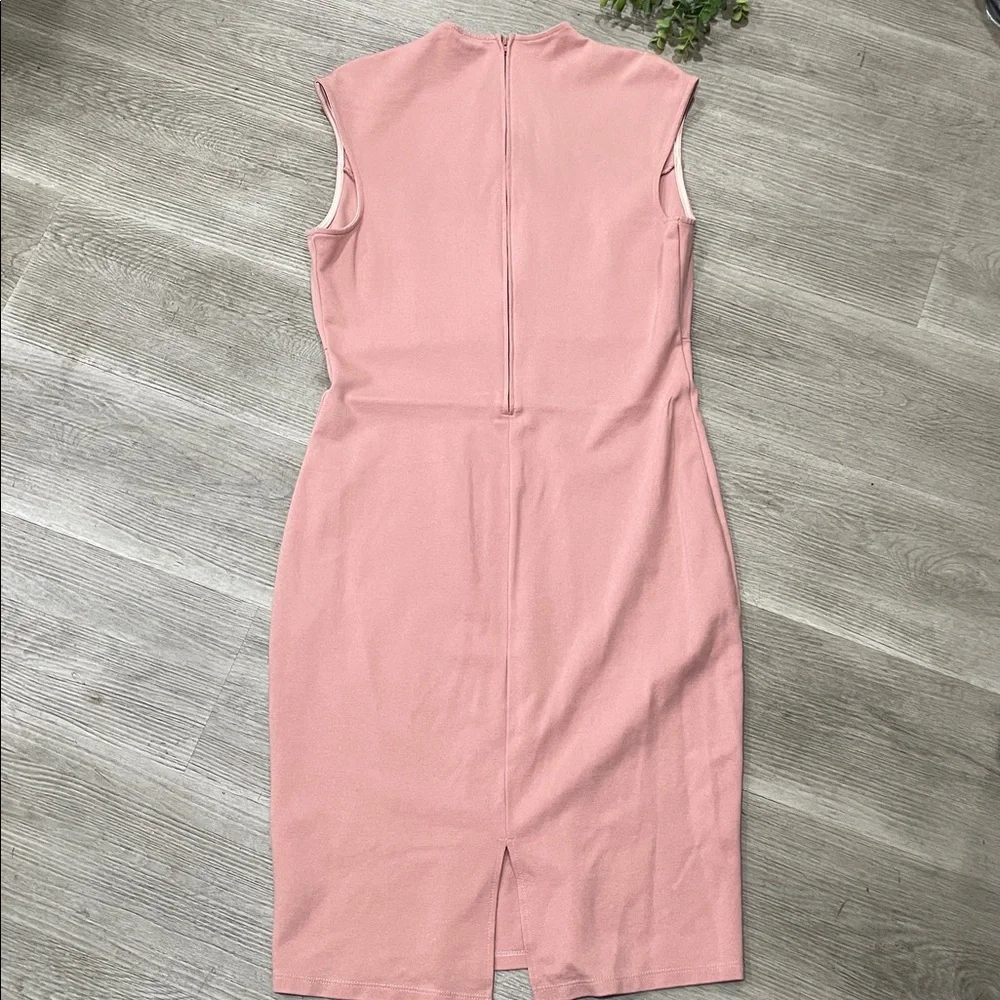 NWOT Sleeveless Pink Midi Dress